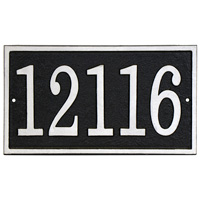 Quick house number plaque