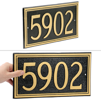 Double Line Standard Wall Plaque