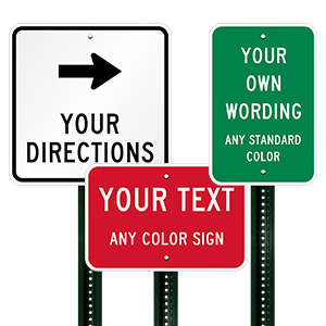 911 Address Signs | Free & Fast Shipping from SmartSign