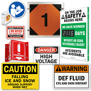 Safety & Compliance Signs