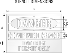 Stencil ST 0090