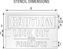 Stencil ST 0101