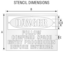 Stencil ST 0108
