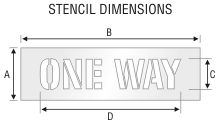 Stencil ST 0117