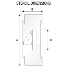 Stencil ST 0263