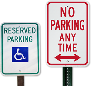 Official Parking Signs