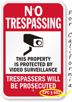 Surveillance Signs by State