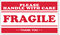 Please Handle Care Fragile Label