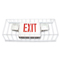 Large Wire Guard Exit Sign Cover
