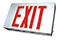 Steel LED Exit Sign