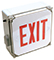 Wet Location LED Exit Sign, AC Only