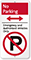 Emergency and Authorized Vehicles Parking Sign