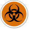 Biohazard Symbol ISO Circle Sign