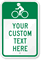 Custom Bike Sign - Traffic Sign (with Graphic)