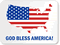 God Bless America! Patriotic Sign