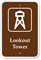 Lookout Tower - Campground, Guide & Park Sign