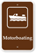 Motorboating Campground Park Sign