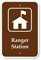 Ranger Station - Campground, Guide & Park Sign