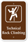 Technical Rock Climbing - Campground & Park Sign