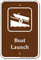 Boat Launch, Boating / Marine Recreation Sign