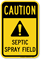 Septic Spray Field Sign