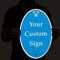 Custom Reflective Sign - Your Wording Goes Here