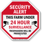 Farm Under Video Surveillance Sign