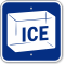 Ice Sign With Symbol