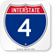 Interstate 4 (I-4)Sign