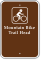 Mountain Bike Trail Head Campground Sign