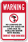 No Jumping Or Diving Pool Sign