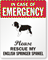 In Emergency, Rescue My Springer Spaniel Label