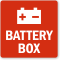 Battery Box Symbol Label