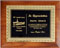 Custom Certificate Wooden Award Plaque
