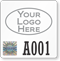 Tamper-Evident Hologram Permit Decals with Custom Logo