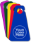 Custom Triangle Parking Permit Hang Tag