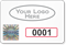 Create Security Tamper-Evident Hologram Permit Decals with Logo