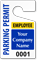 Plastic ToughTags™ for Employee Parking Permits