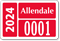 Parking Labels - Design LT10