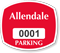 Parking Labels - Design OS2