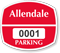 Parking Labels - Design OS6