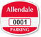 Parking Labels - Design OS7