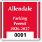 Parking Labels - Design CS6