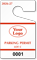 Plastic ToughTags™ Parking Permit Templates