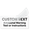 Self-Laminating Calibration Label - Add Custom Text