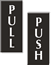 Push Pull Sign