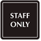 Staff Sign