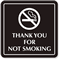 Thank You For Not Smoking (with symbol)