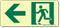 GlowSmart™ Directional Emergency Signs, Arrow Left