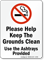 Help Keep Grounds Clean, Use Ashtrays Smoking Sign